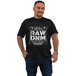 Raw Denim Big & Tall Men's T Shirt Sizes 3XL-6XL