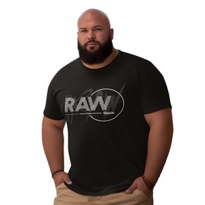 Raw Denim Big & Tall Men's T Shirt Sizes 3XL-6XL