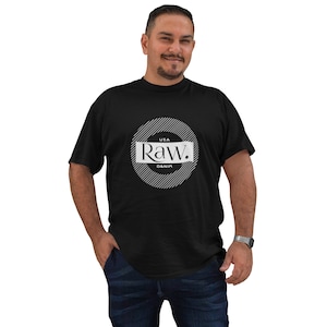 Raw Denim Big & Tall Men's T Shirt Sizes 3XL-6XL