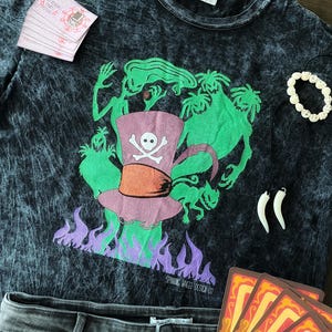 Shadow Man Denim T-Shirt